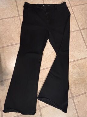 Old Navy Black High-Rise Flare Pants